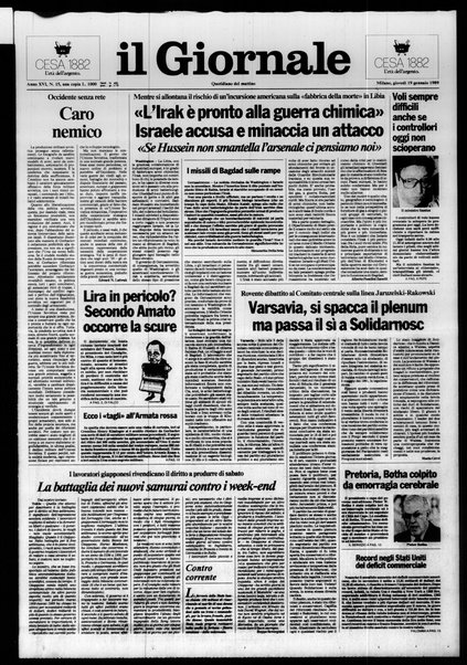 Il giornale : quotidiano del mattino